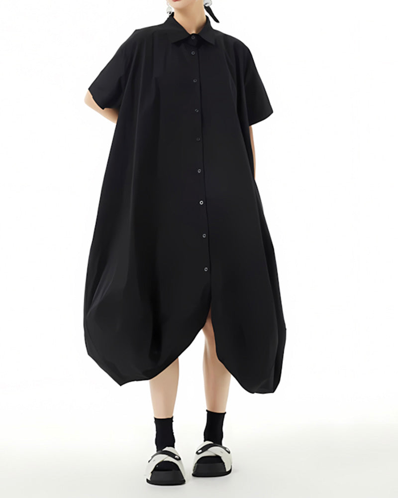 Genius Bubble Dress Black