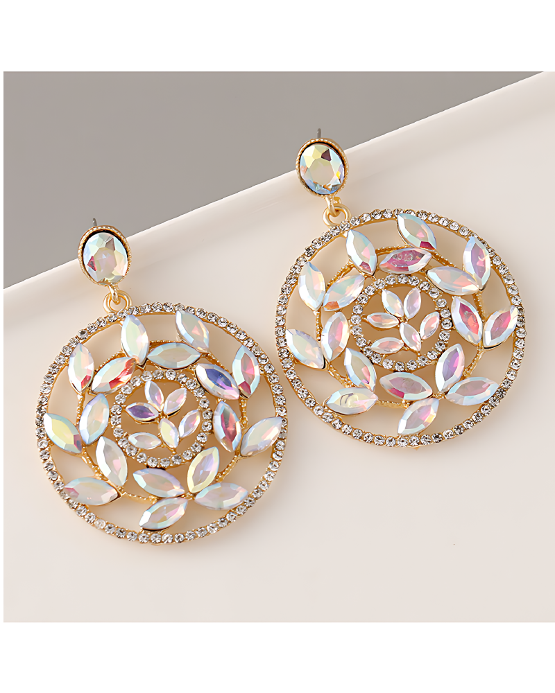 Gemstone Gina Earrings Gina-Multi2