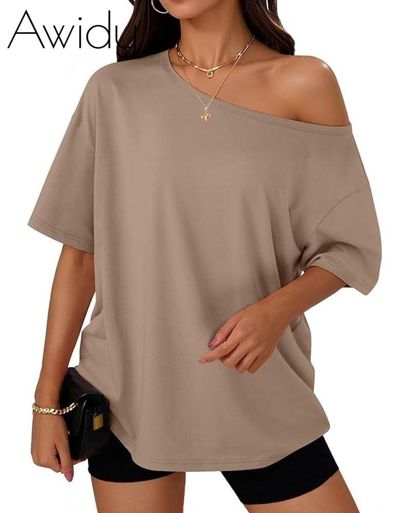 Give Me Options Oversized Basic Tee