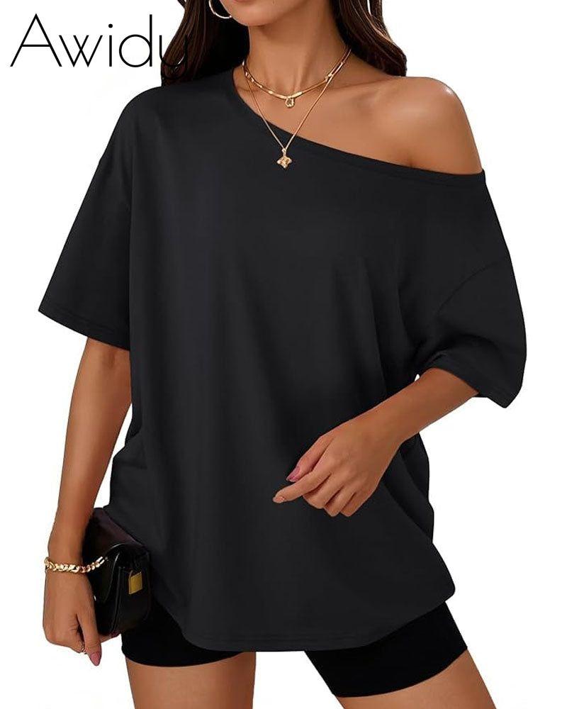 Give Me Options Oversized Basic Tee