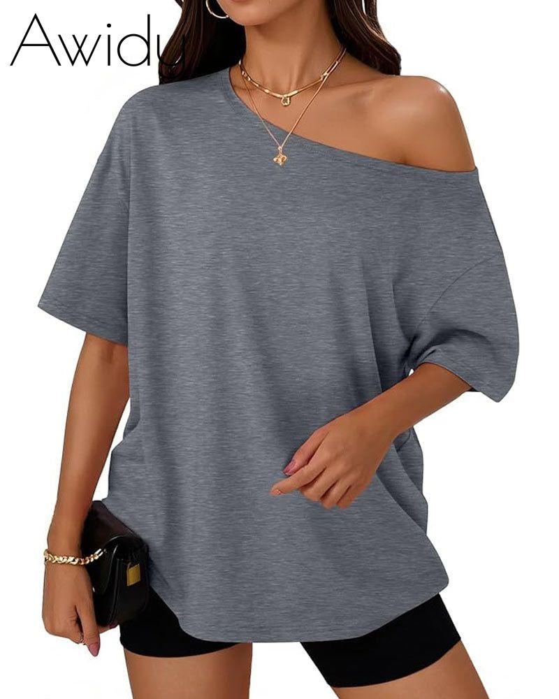 Give Me Options Oversized Basic Tee
