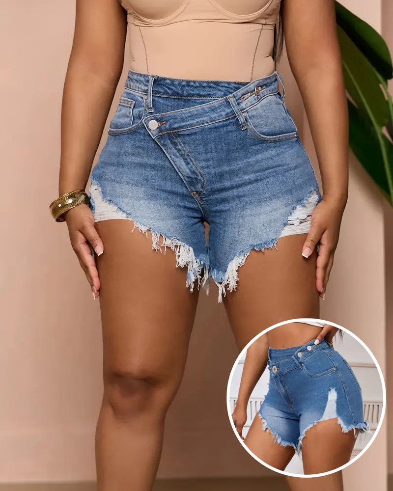 Hottie Gayl Denim Shorts