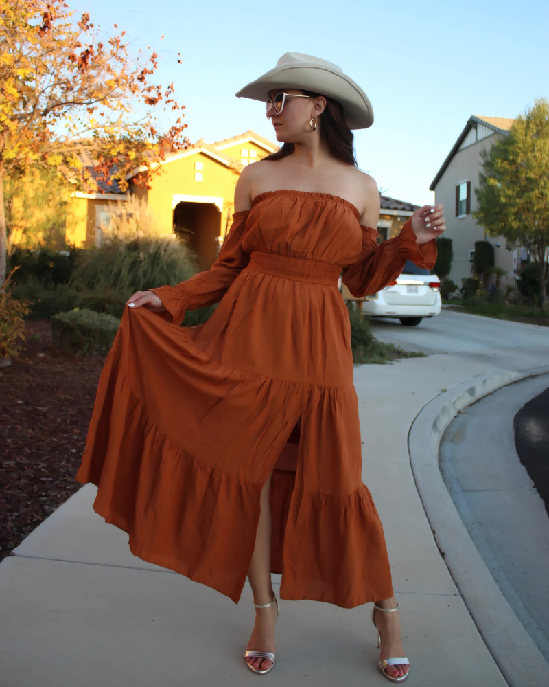 Boho Tiered Maxi Dress