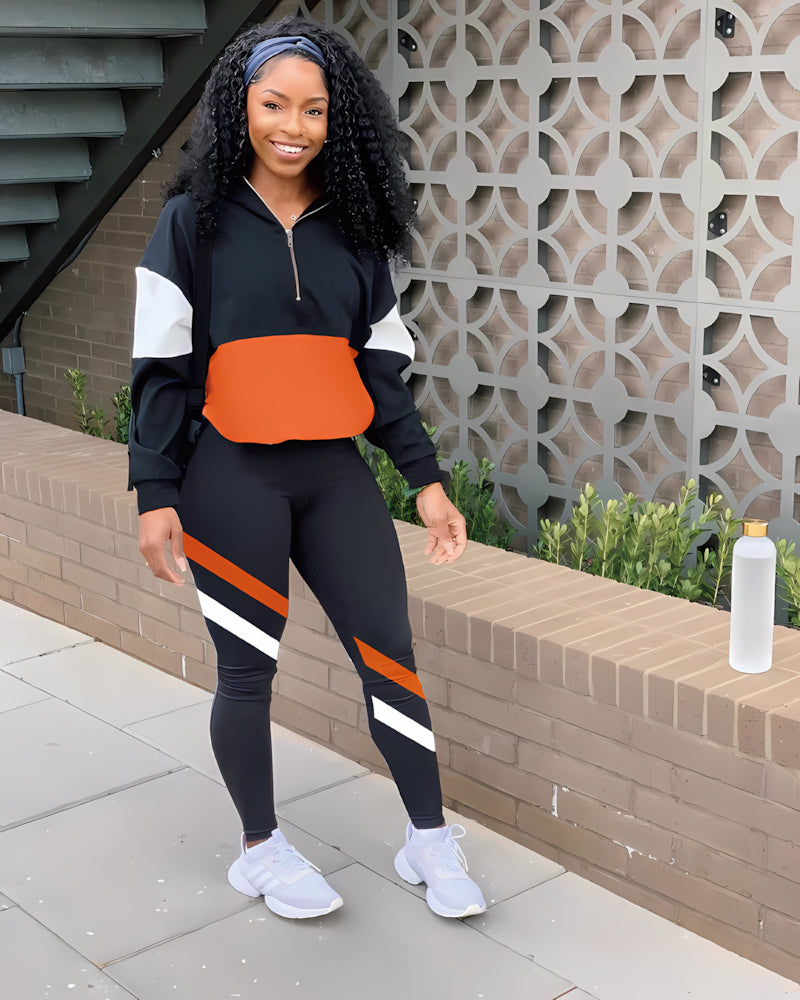 Instant Crush Jogger Set Black