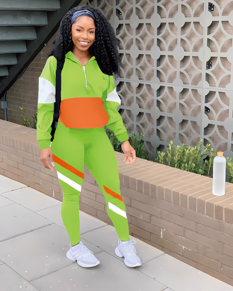 Instant Crush Jogger Set Green