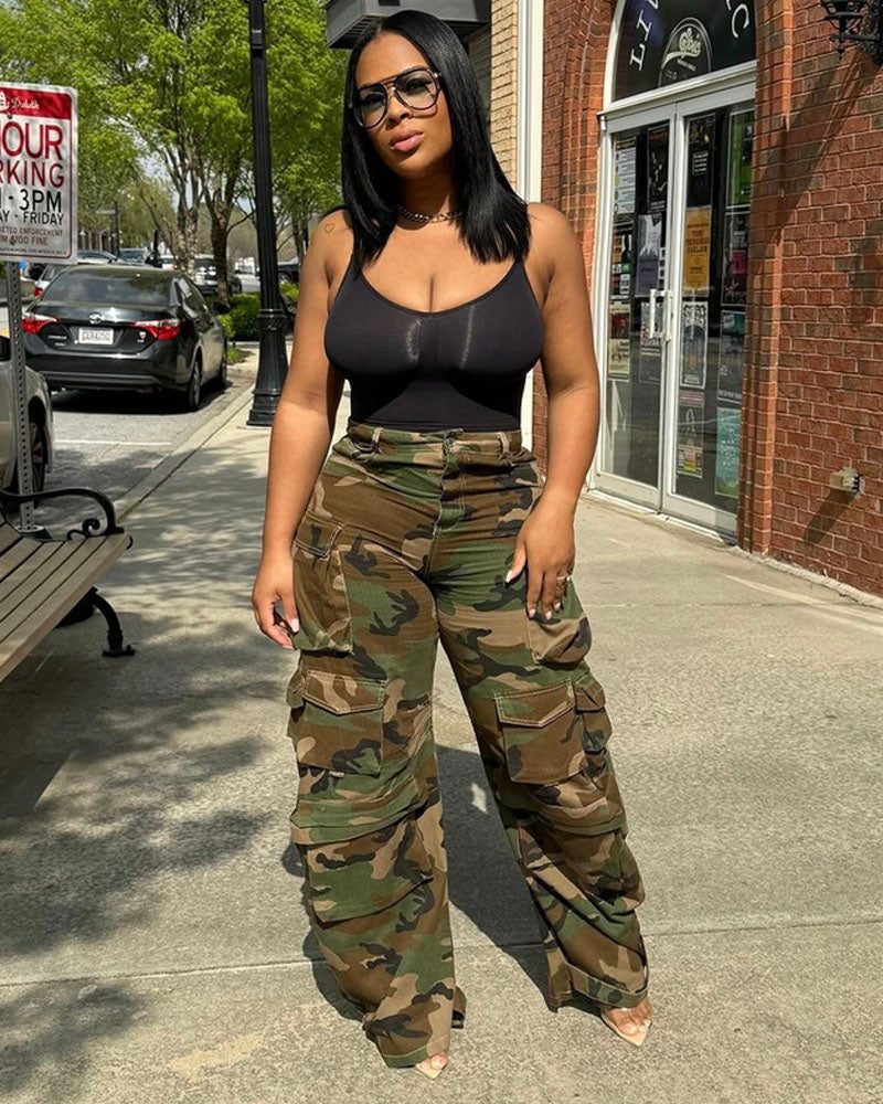 Janet Cargo Denim Jeans