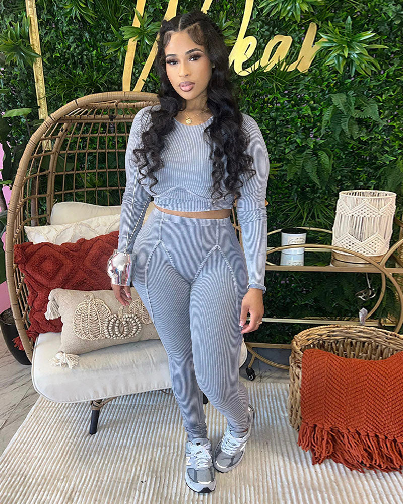 KICKBACK SET Light Grey