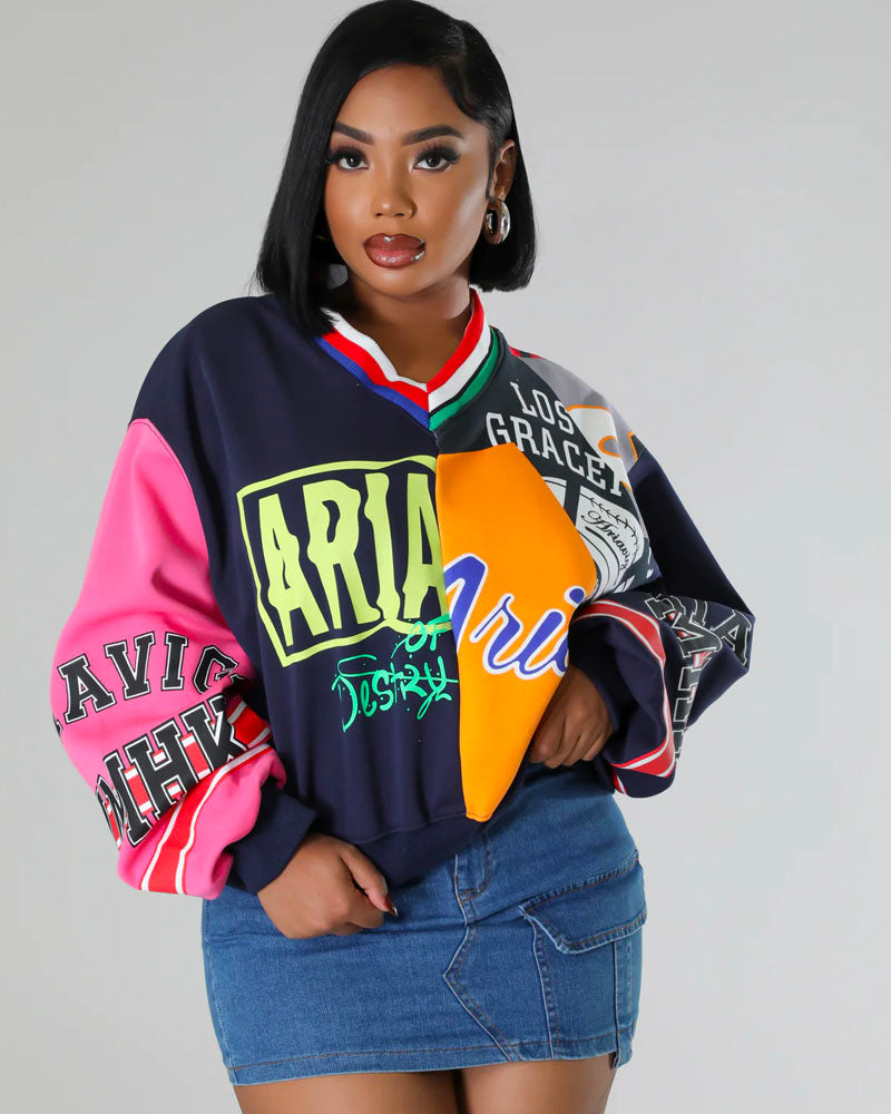 KIRA SWEATSHIRT Navy Blue
