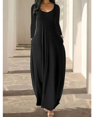 Keep It Cozy Maxi Dress