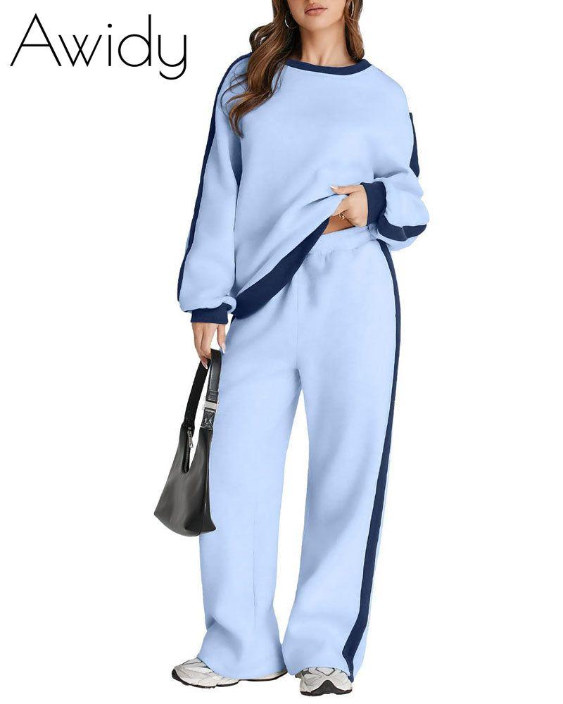 Keep Your Cool Sweatsuit Set Baby Blue