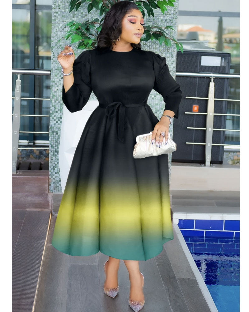 Lady Beauty Dress One Size fits up to 1XL Black