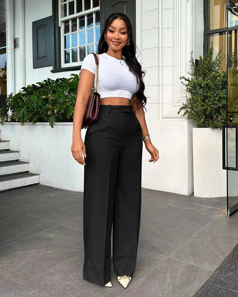 Late Night Drinks Pants Black