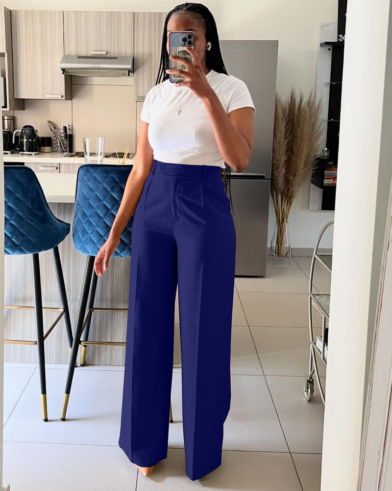 Late Night Drinks Pants Blue