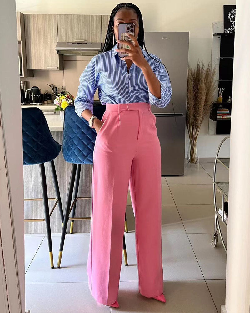 Late Night Drinks Pants Pink