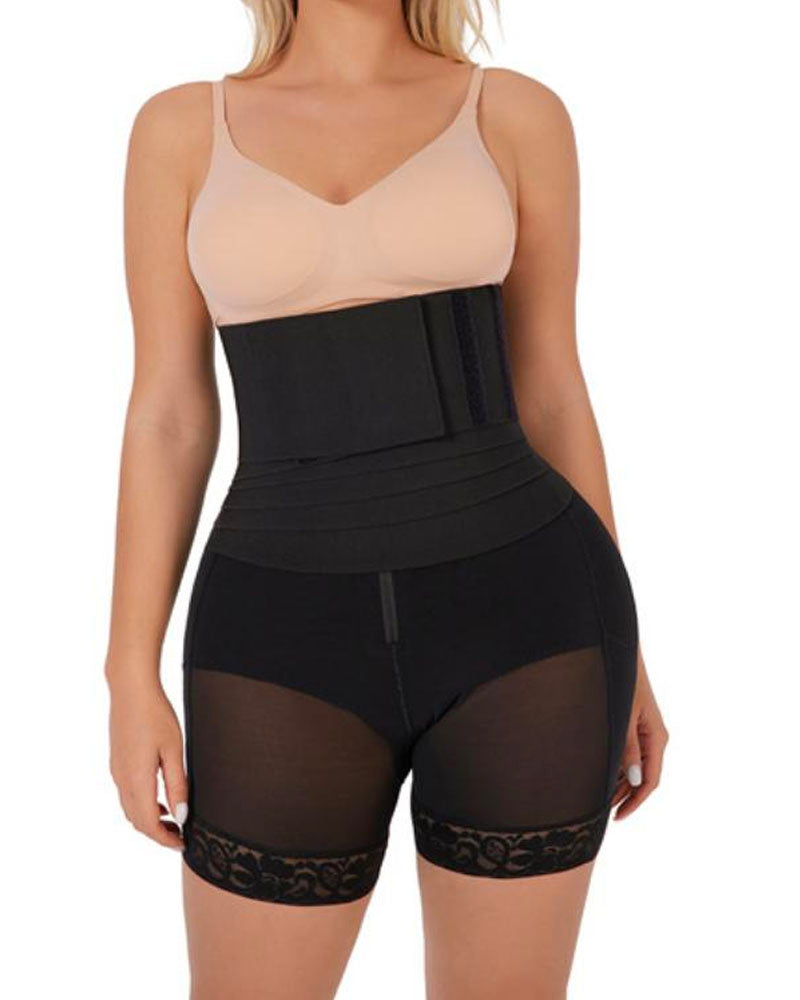 Latex Band Shaper Shorts 6XL