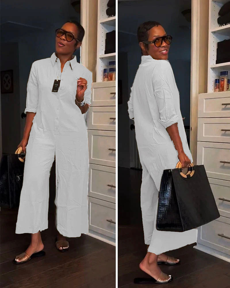Lavaughn Jumpsuit White