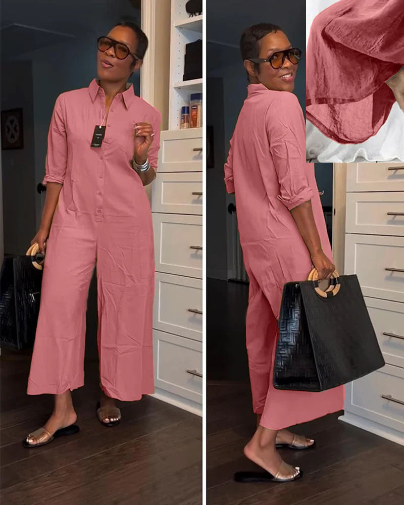Lavaughn Jumpsuit Pink