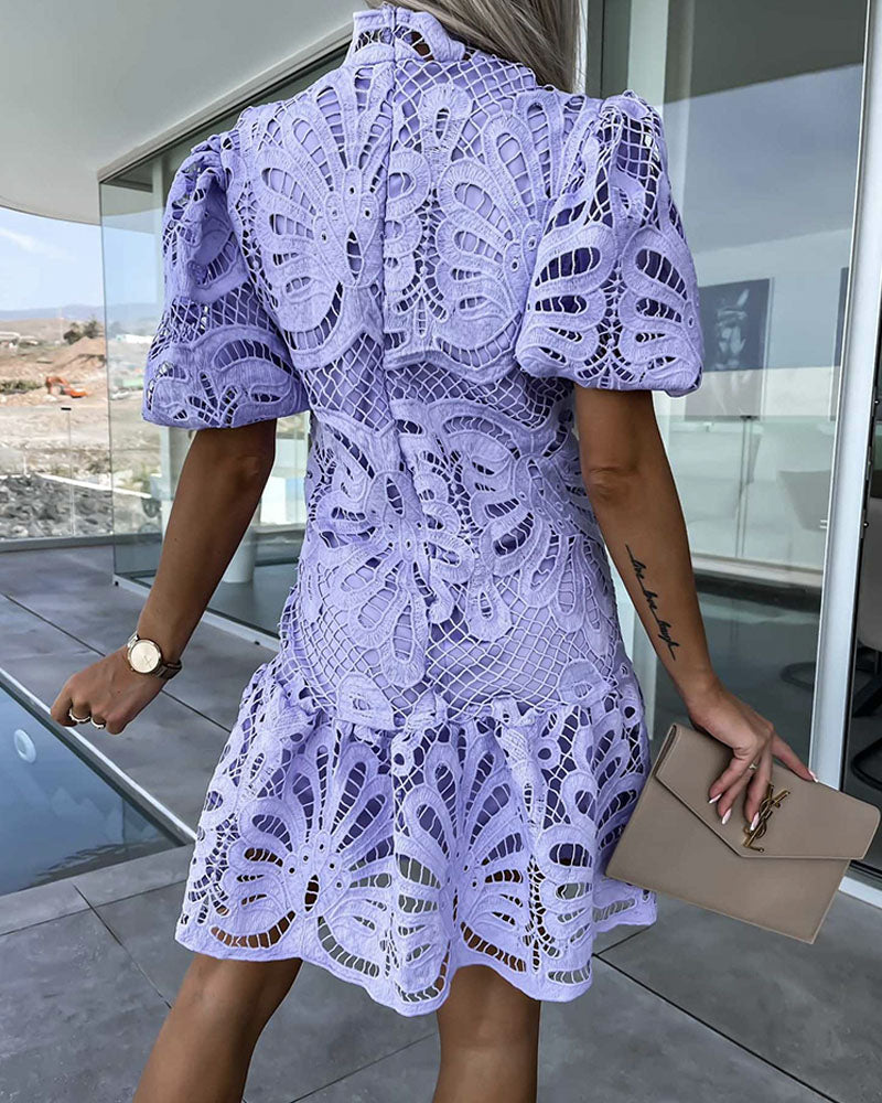 Robe en dentelle Lea