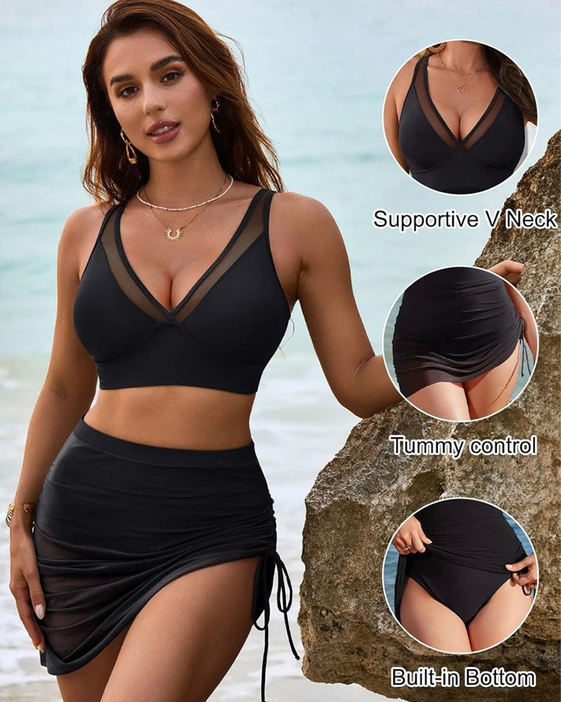 Lidia Tummy Control Bikini Set