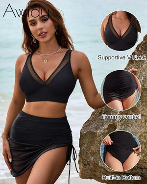 Lidia Tummy Control Bikini Set
