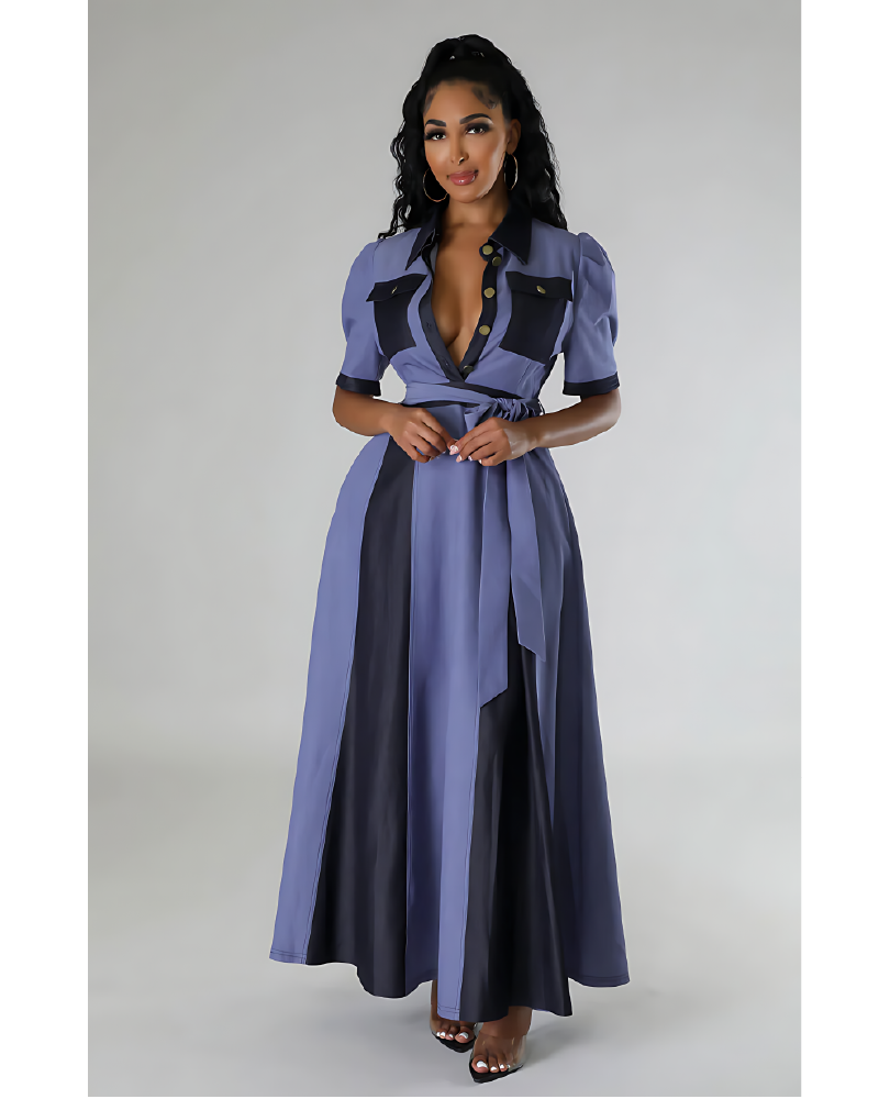 Seema Dress Light Denim