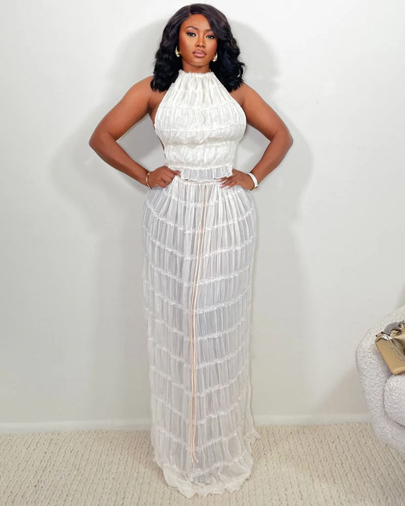 Lilipretty Passion Skirt Set White