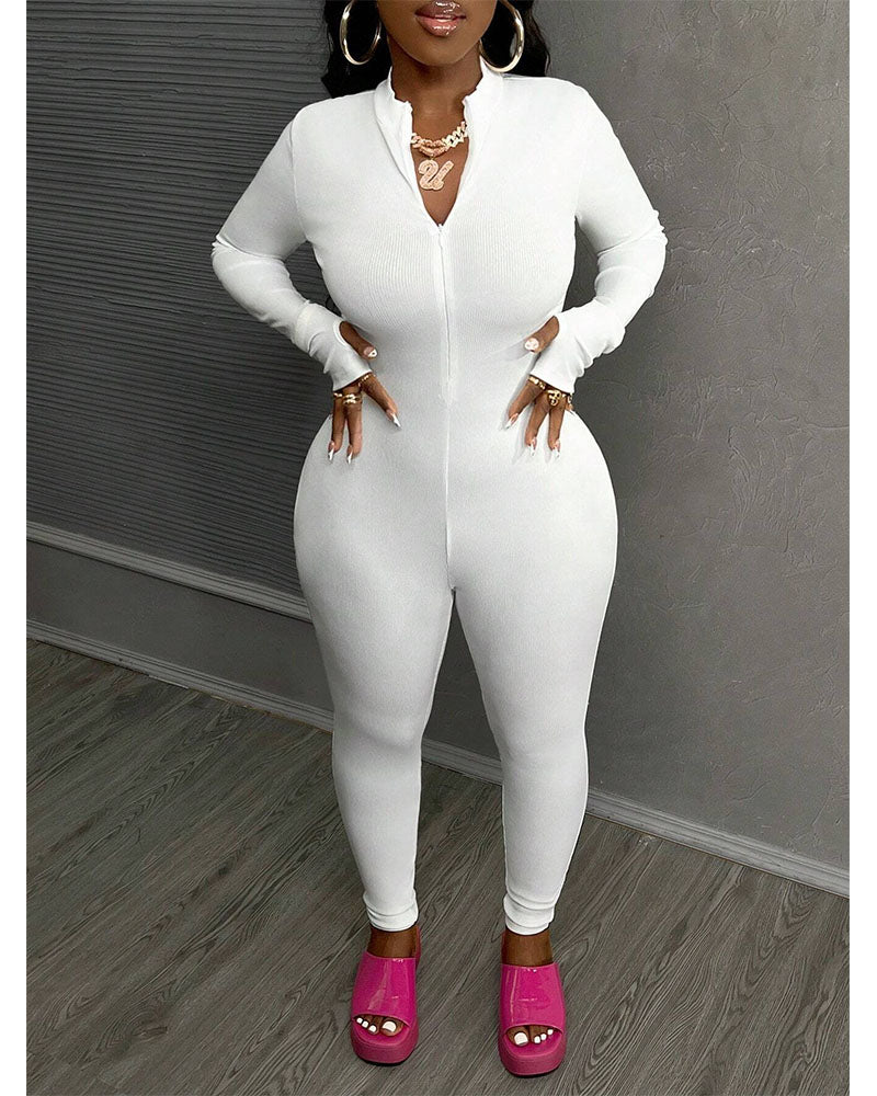 Lucky Label Jumpsuit White