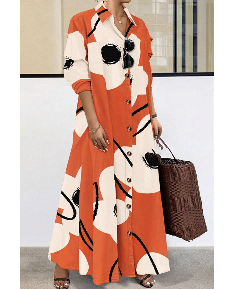 Make it Last Dress Orange B