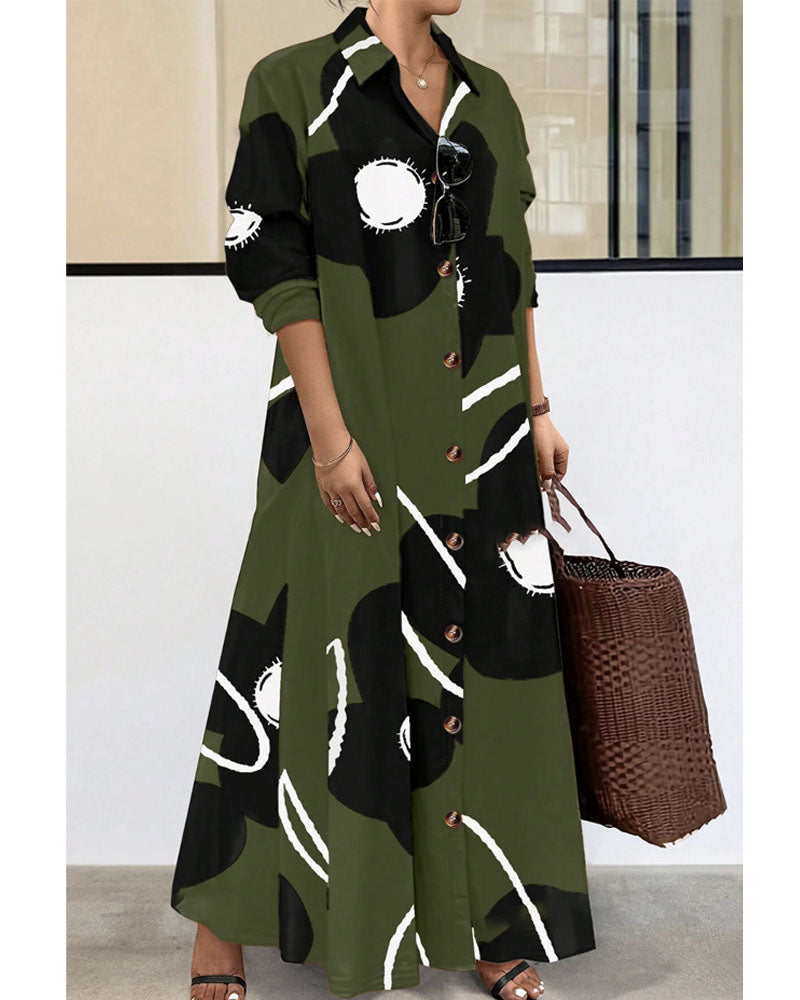 Make it Last Dress Army Green