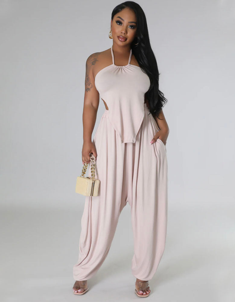 Nori Pants Set Apricot