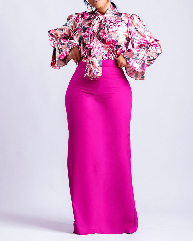 Marcie Set Skirt Set Pink