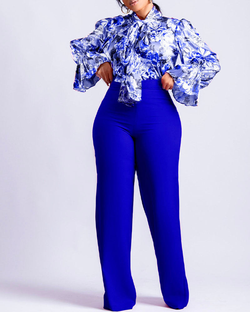 Marcie Set Pant Set Blue