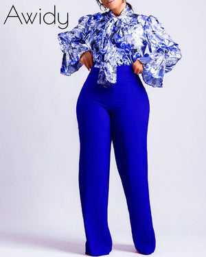 Marcie Set Pant Set Blue