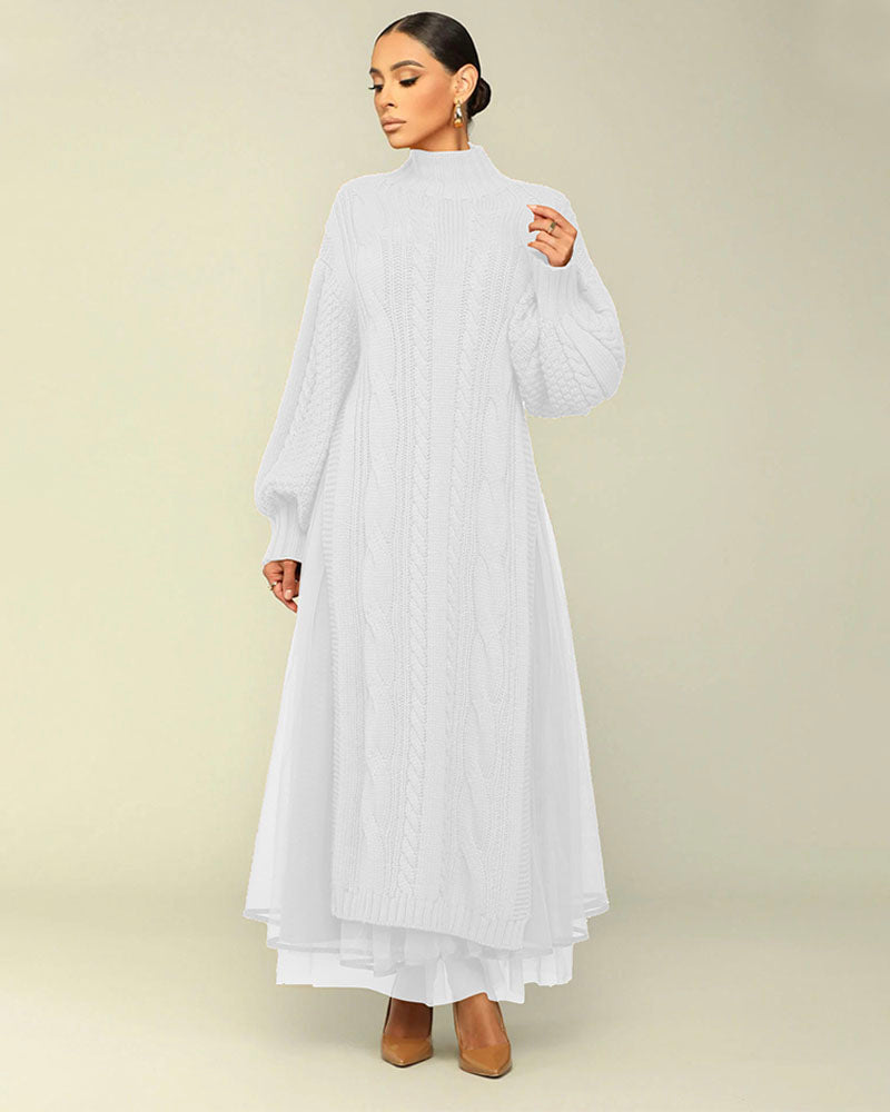 Tulle Me A Secret Skirt Set White