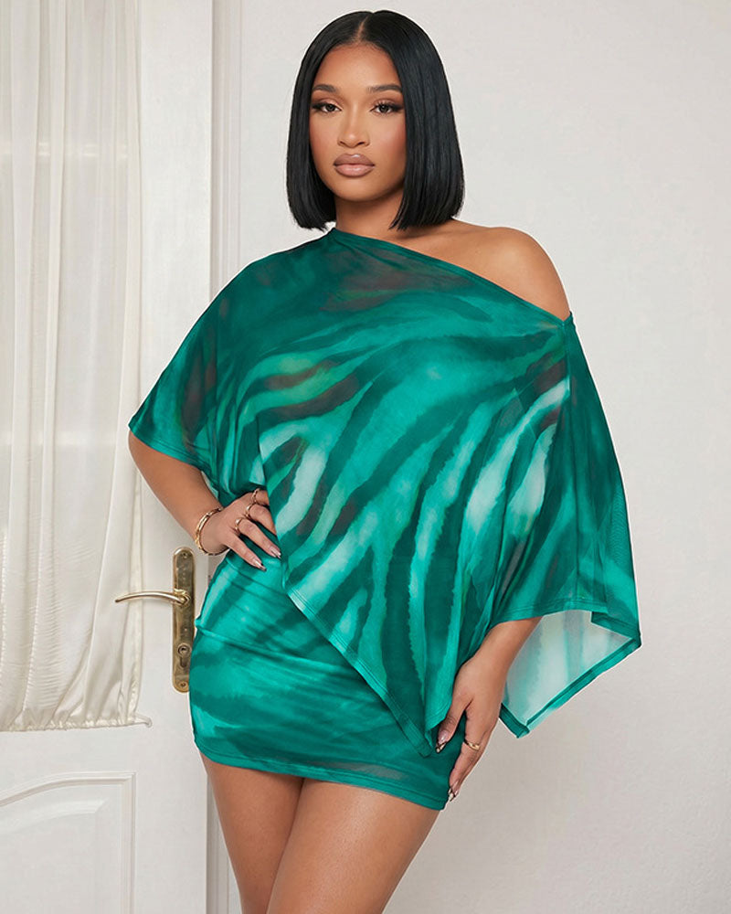 Mesh Wild Skirt Set