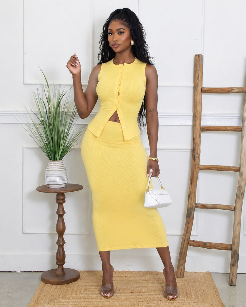 Nadia Skirt Set