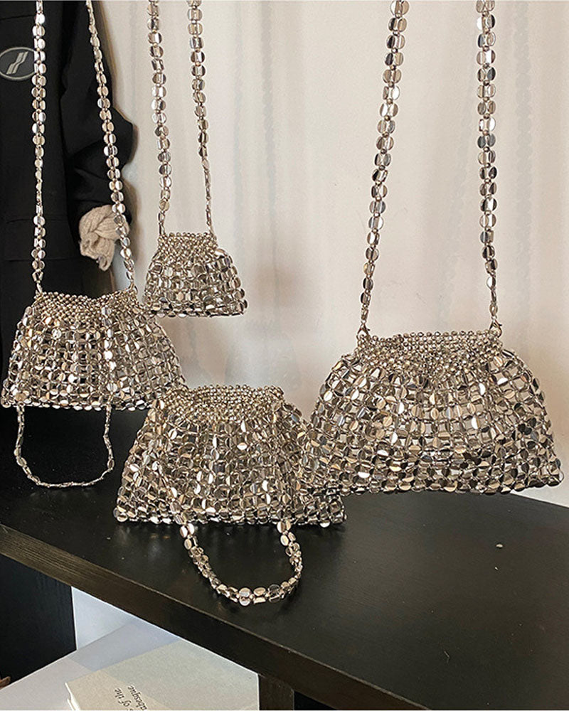 Mirage Bead Chain Shoulder Bag