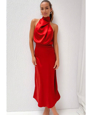 Nights Like This Dress Red