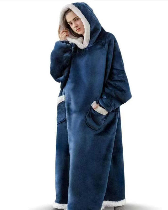 Extra Long Hoodie Blanket