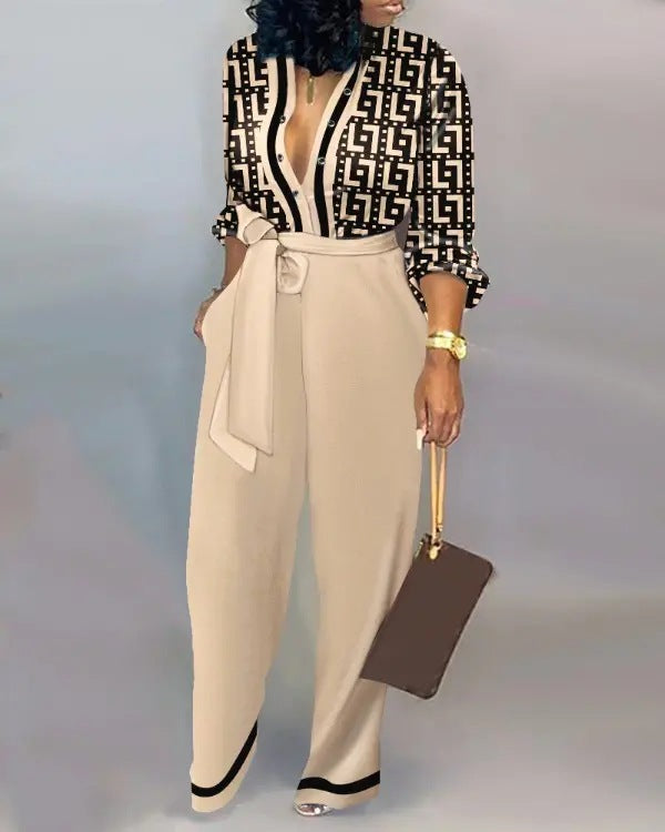 Geena Cute and Comfy Jumpsuit Apricot
