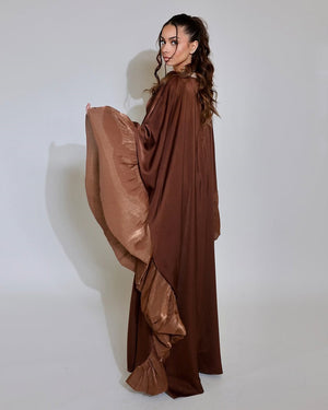 Luxury Silk Organza Butterfly Dress