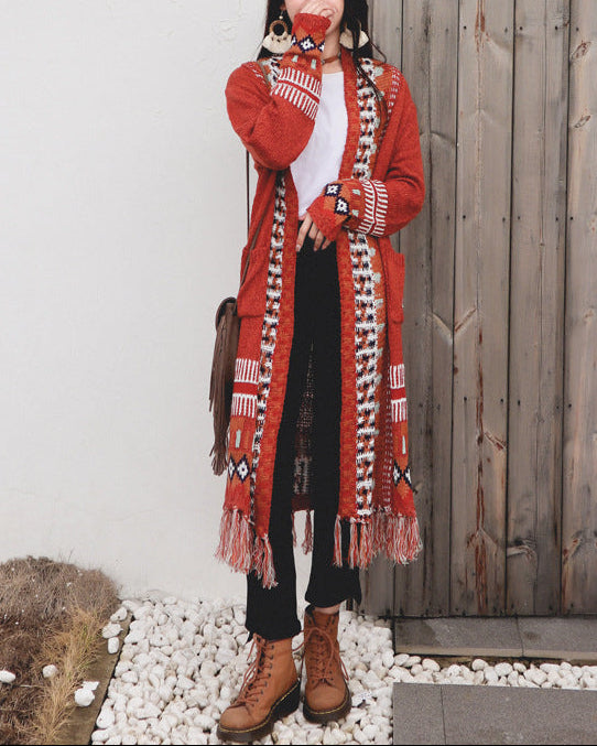 BOHO Fringe Cardigan