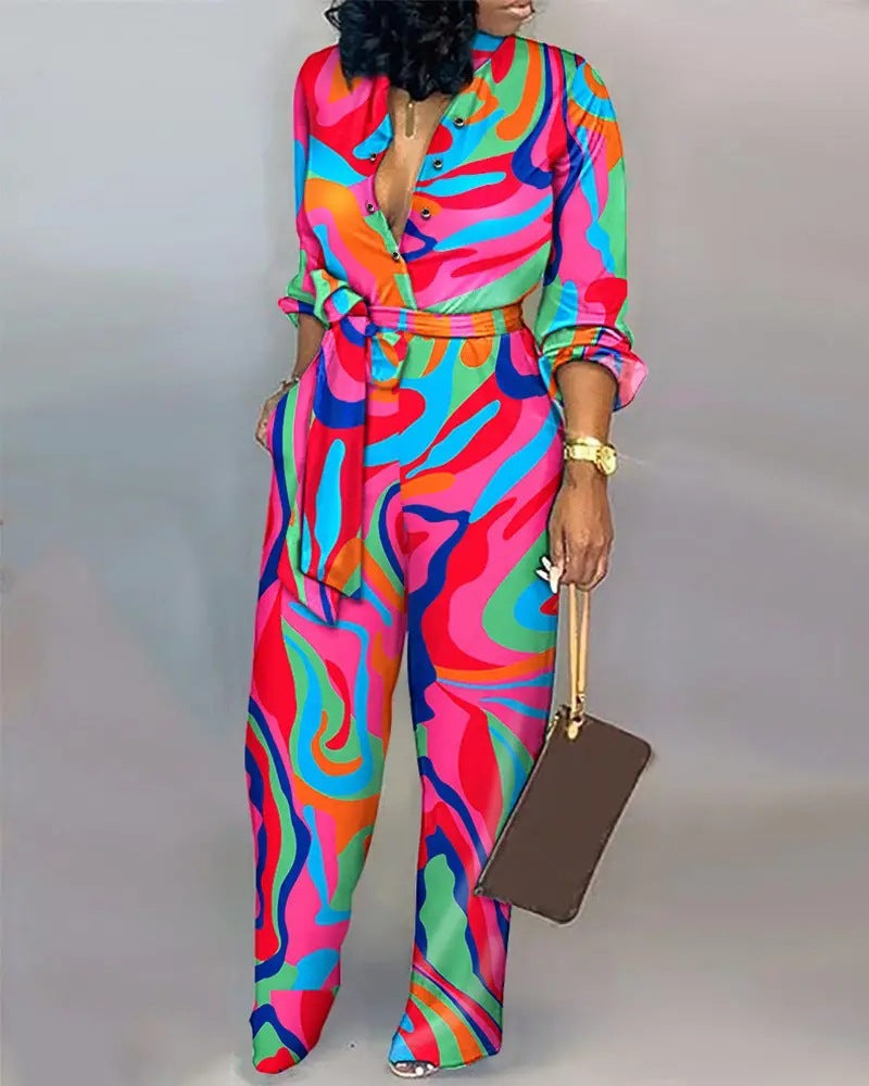 Geena Cute and Comfy Jumpsuit Pink