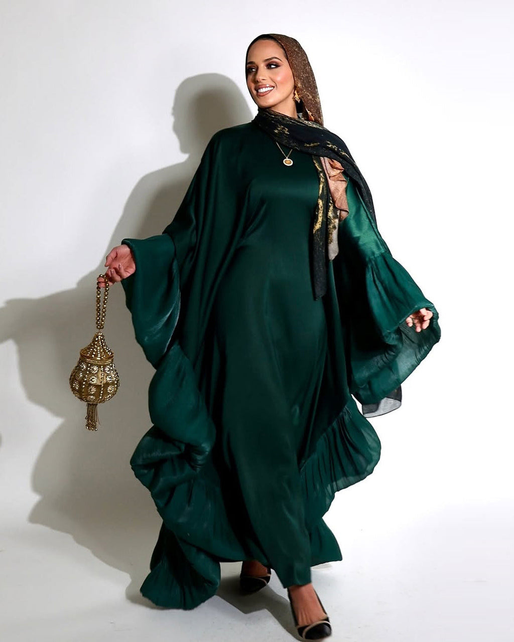 Luxury Silk Organza Butterfly Dress