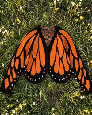 Butterfly Knit Cardigan