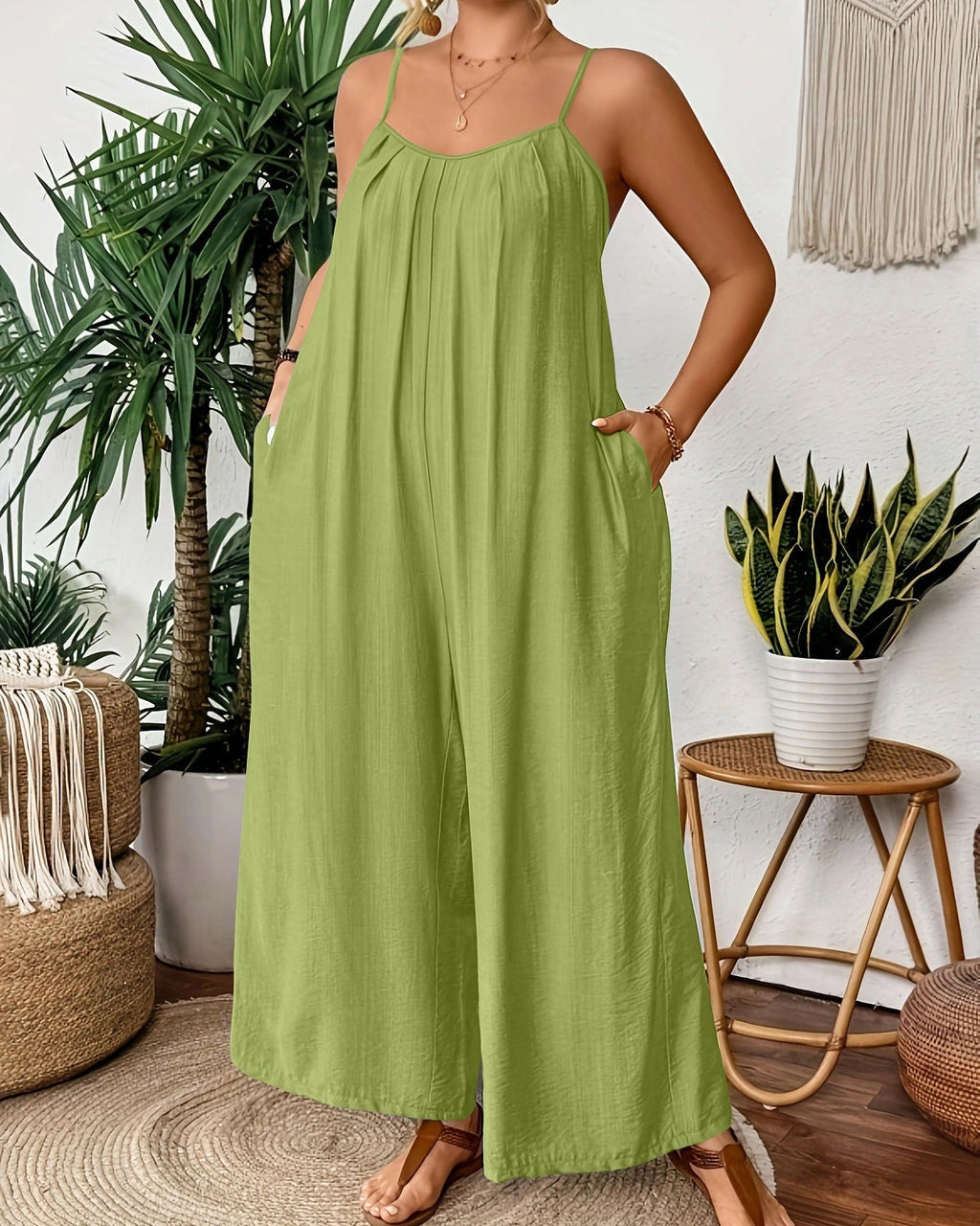 Farmer's Market Strolls Jumpsuit