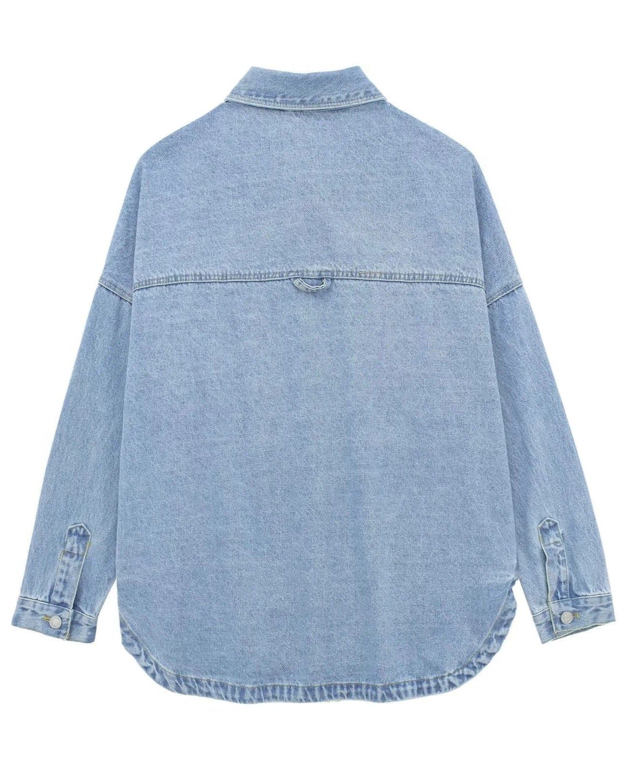 Blue Aarna Denim Shirt