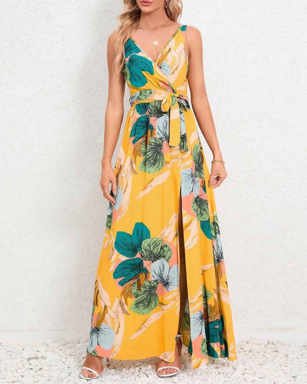 Hours of Serenity Dress Yellow