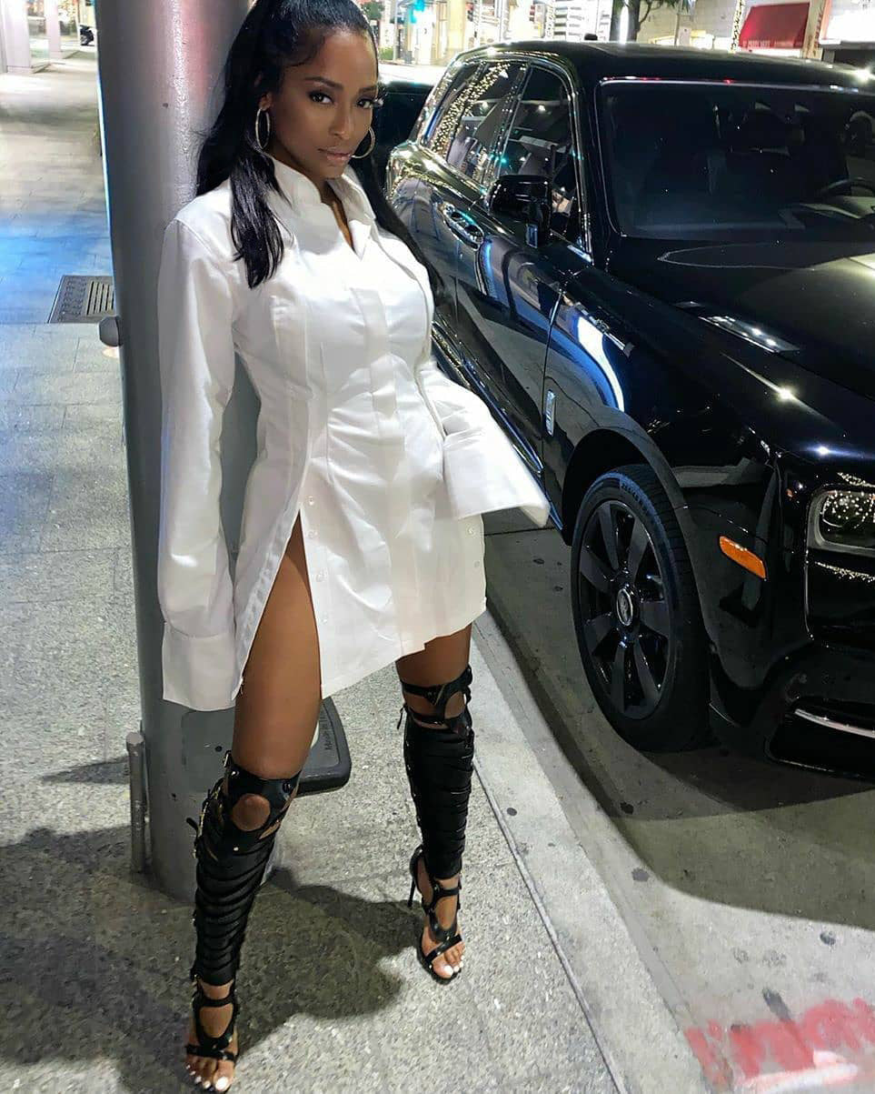 TAILORED MADE SHIRT DRESS/ TOP White