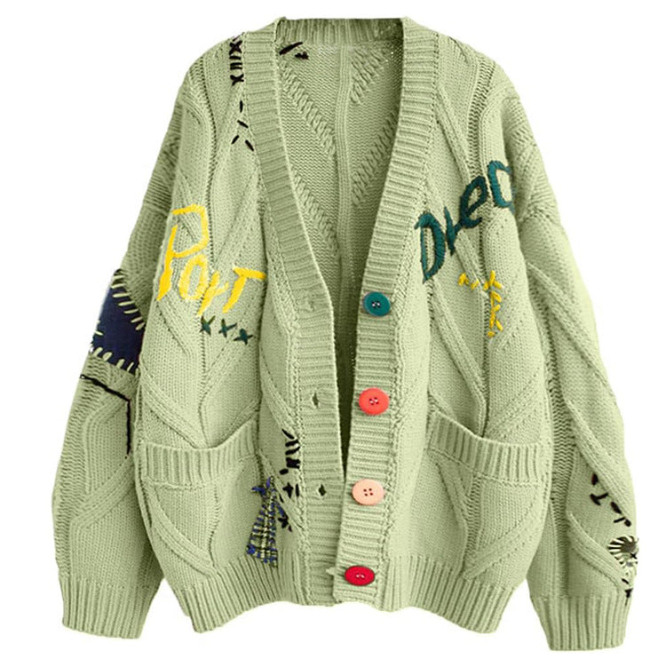 DAVINA CARDIGAN Sage M